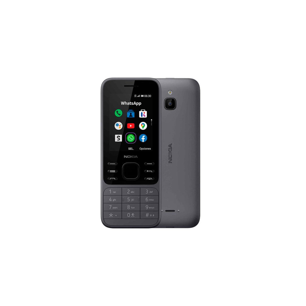 Nokia 6300 4G 4 GB charcoal 512 MB RAM – Tus Tecnologías