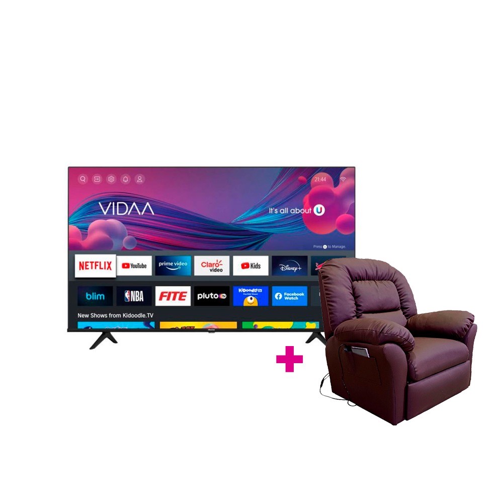 COMBO TELEVISOR HISENSE LED 58