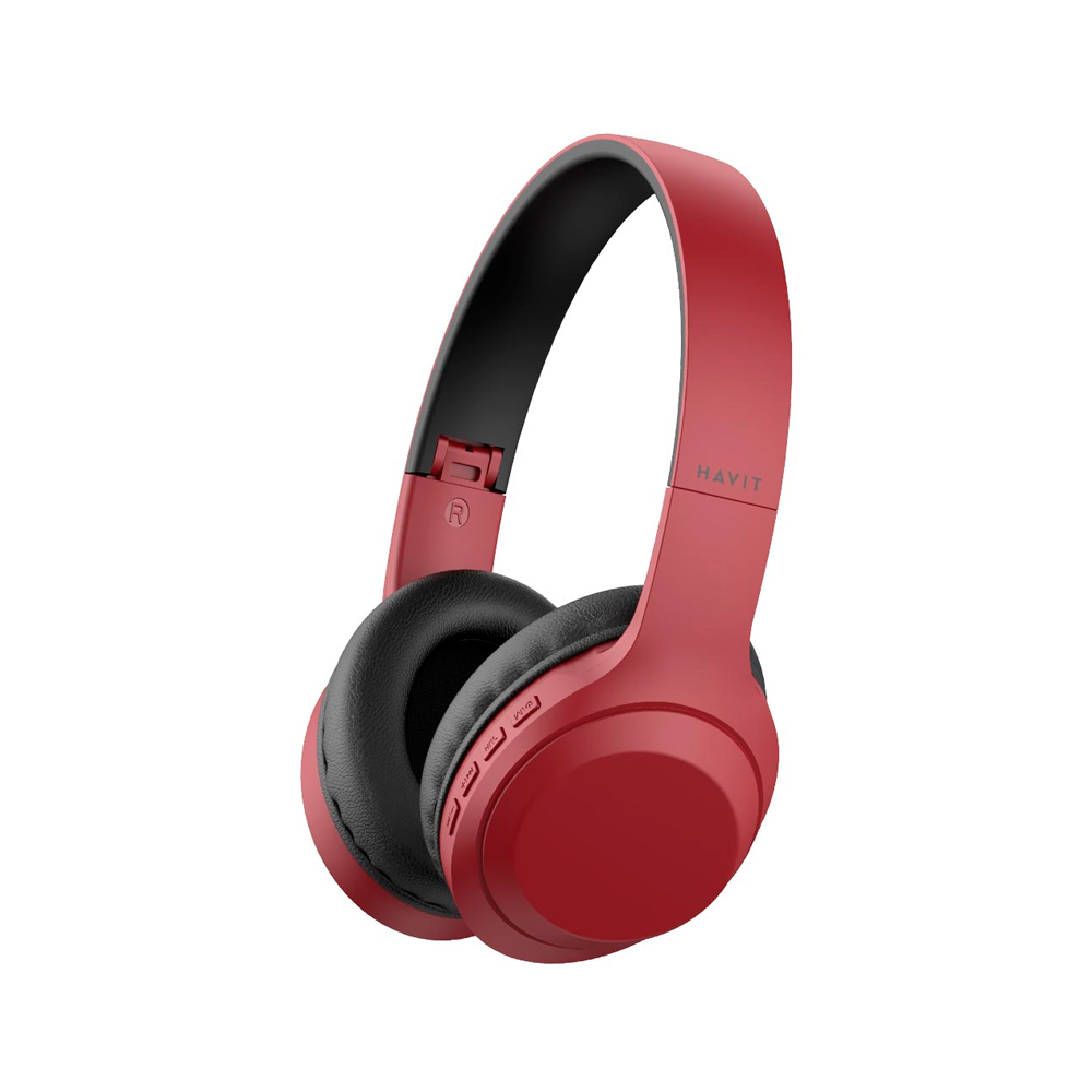 Auriculares Bluetooth Inalámbrico Havit Manos Libres - Rojo