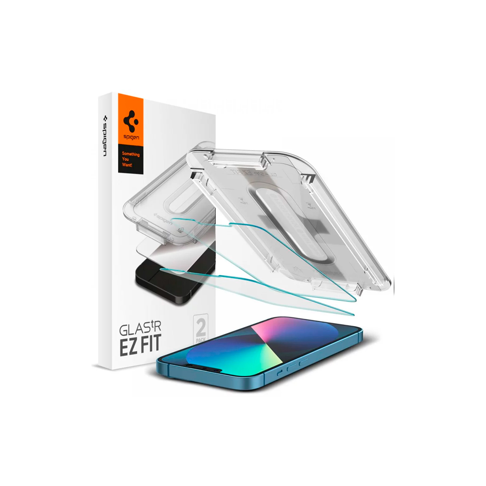 Vidrio Templado Spigen Glas.tr ez Fit 2-pack iPhone 15 Pro Max Clear -  Shop
